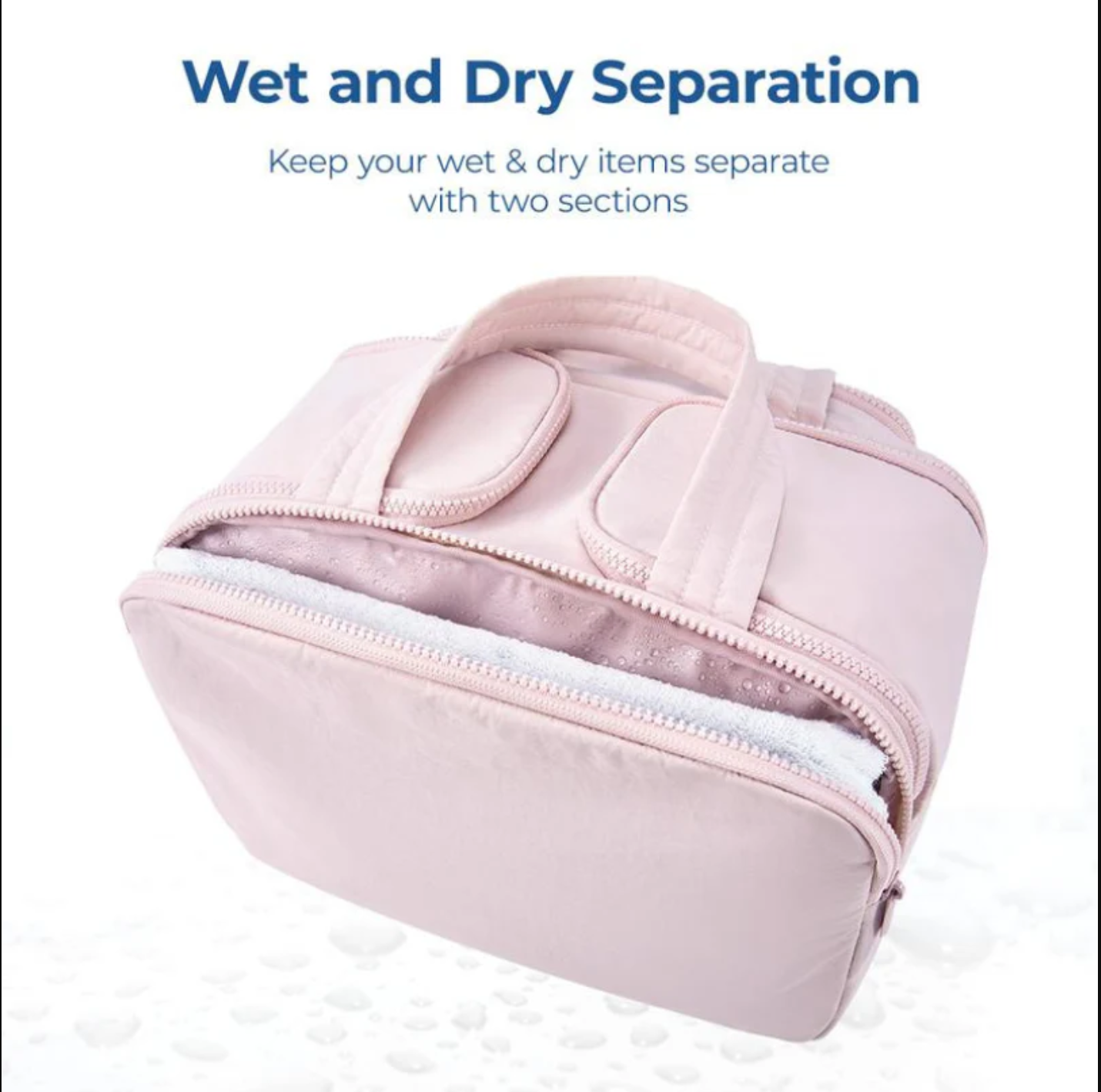 SMARTBAG Puffy Travel Toiletry Bag