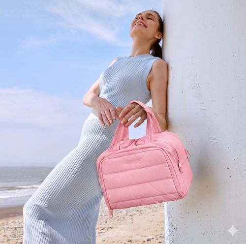 SMARTBAG Puffy Travel Toiletry Bag